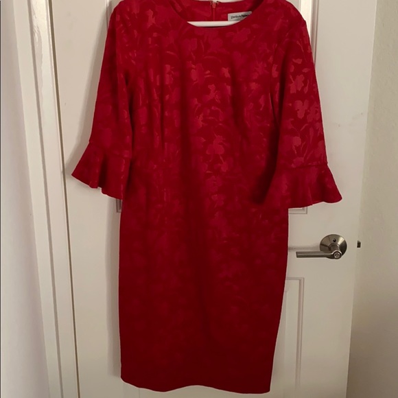 Shelby & Palmer Dresses & Skirts - Beautiful Red Bell Sleeve Dress